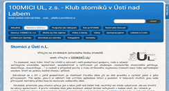 Desktop Screenshot of 100miciul.zacit.cz
